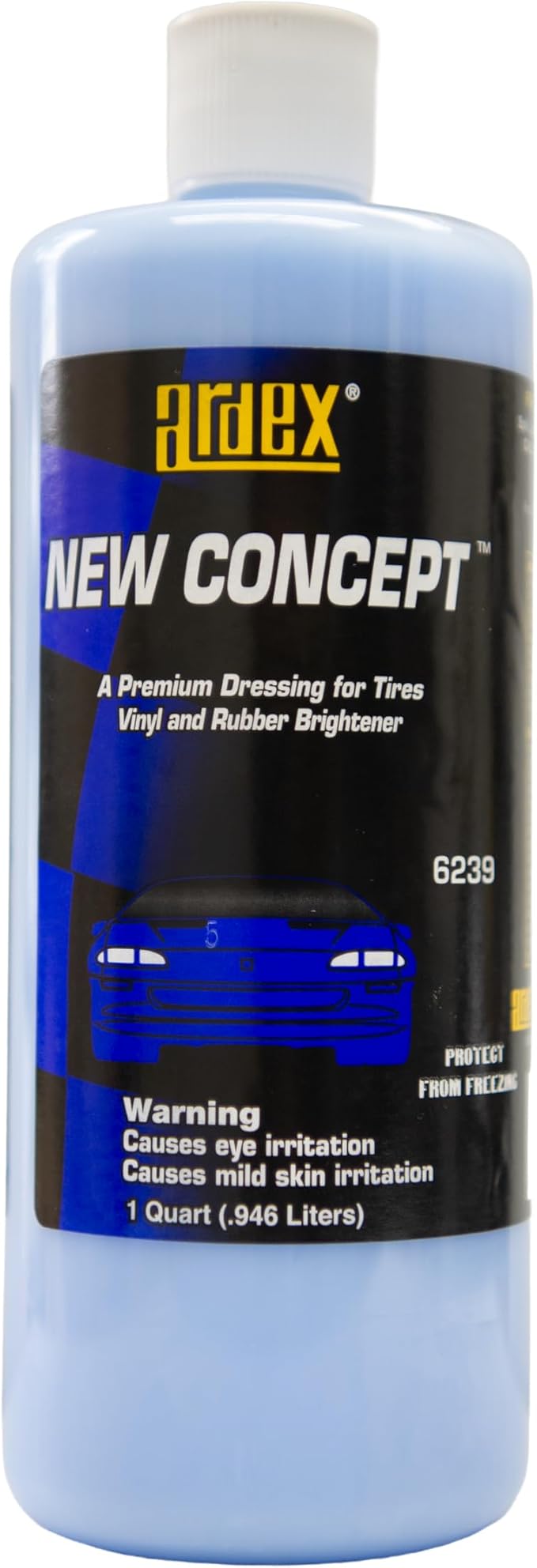 Ardex New Concept Tire & Trim Shine - Vinyl, Dash, Seat, Plastic & Rubber Dressing, 32 oz | Made in USA