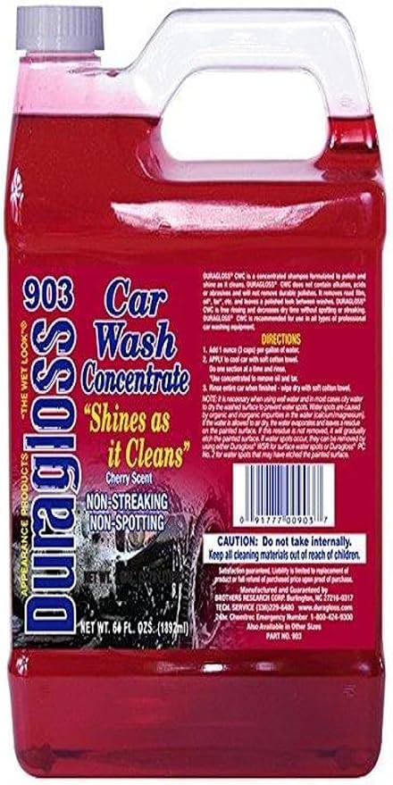 Duragloss 903 Car Wash Concentrate - 64 fl. oz.