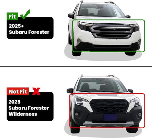 LASFIT Floor Mats for Subaru Forester 2026 2025 (Only Fit Gas & 2026 Wilderness), All Weather TPE Custom Fit Floor Liners for Forester 2025-2026 Base/Premium/Sport/Limited/Touring Car Mats