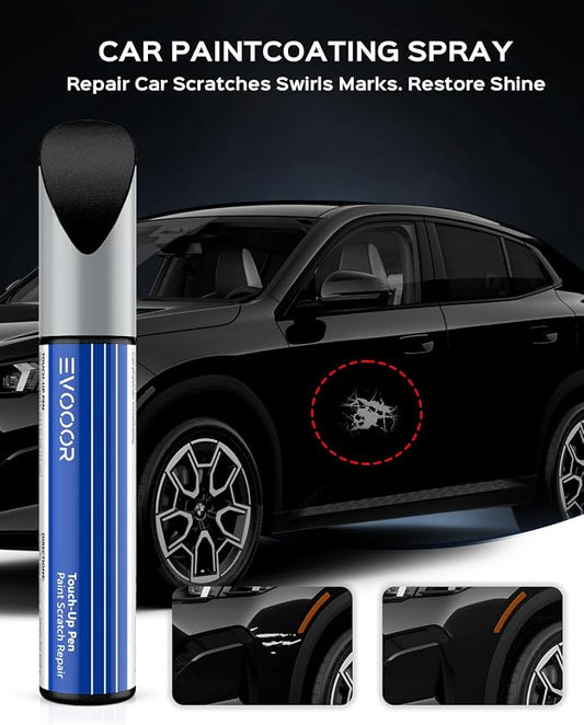 Touch Up Paint For BMW, Automotive Black Car Paint Pen Scratch Repair (Fluid Black(668))