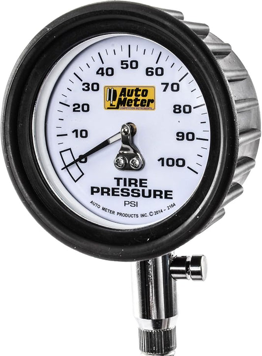 Auto Meter 2164 100 psi Tire Pressure Gauge