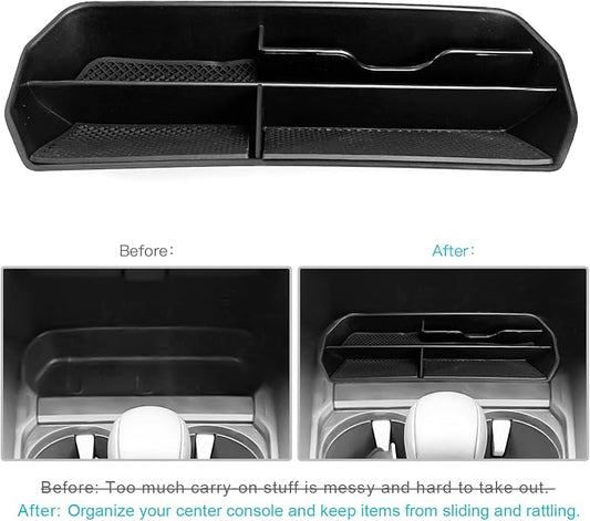 CDEFG 2023-2026 CX-50 Center Console Organizer for 2023 2024 2025 2026 Mazda CX-50 Central Console Tray Storage Box Secondary Tray Coin Container 2023-2026 CX50 Accessories (for Central Console)