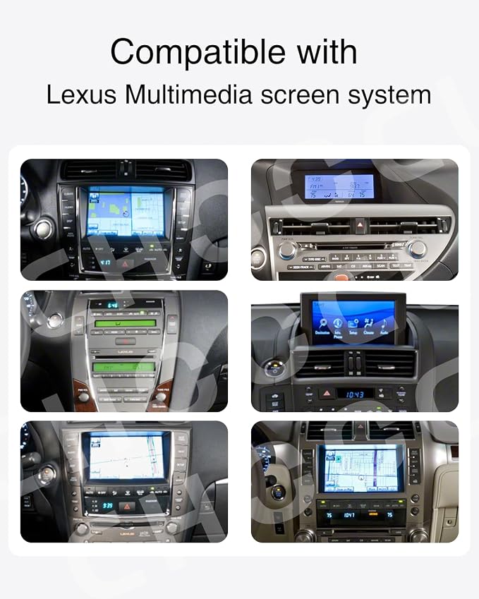 USB Bluetooth Adapter Compatible for Toyota Crown (2007-2012), Prado (2010-2013), Lexus CT200h/IS/ES/RX/LS/GX (2010-2015),iPod Music Sourse Bluetooth Receiver