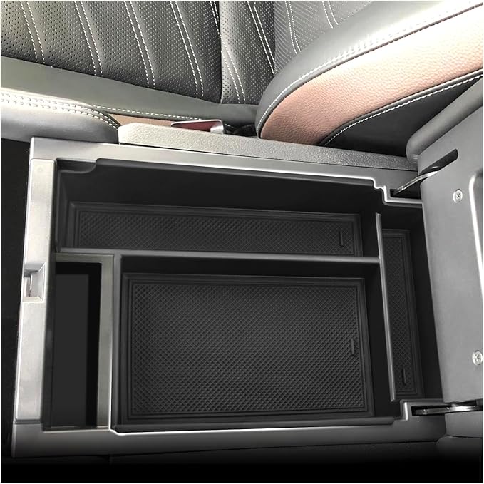 SXCY for 2026 Nissan Pathfinder Center Console Organizer Tray for 2022-2026 Nissan Pathfinder Accessories Center Console Tray 2026 Pathfinder Armrest Console Organizer Tray