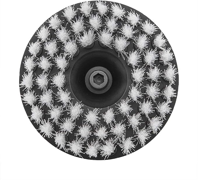 Chemical Guys Acc_201_Brush_S Gray 1 Pack Carpet Brush with Drill Attachment, Light Duty