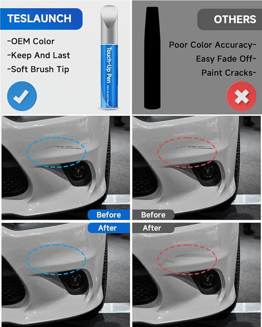 Bright Silver Metallic PS2/WS2 Car Touch Up Paint Compatible with Dodge – Scratch Repair Kit, Exact OEM Color Match, Scratch & Rust Repair, Car, Truck & SUV Paint Fix