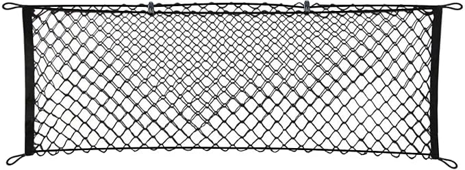 Envelope Style Automotive Elastic Trunk Mesh Cargo Net for Toyota Camry 2018-2026 - Premium Trunk Organizers and Storage - Luggage Net for Sedan - Best Car Organizer for Toyota Camry Hybrid