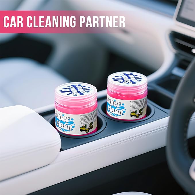 Car Cleaning Gel Car Clean Detailing Putty, Universal Car Interior Cleaner Slime, Car Putty Auto Detailing Tools Accessories, Dust Remover Perfect Cleaning Kit Supplies, Gifts for Men Women-5.6oz