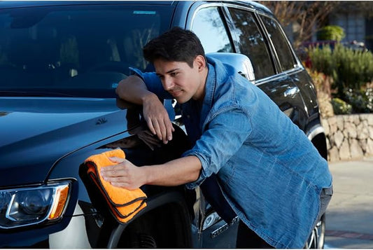 Armor All Car Buffing Towel, Microfiber Towel for Buffing and Shining Cars, Trucks and Motorcycles