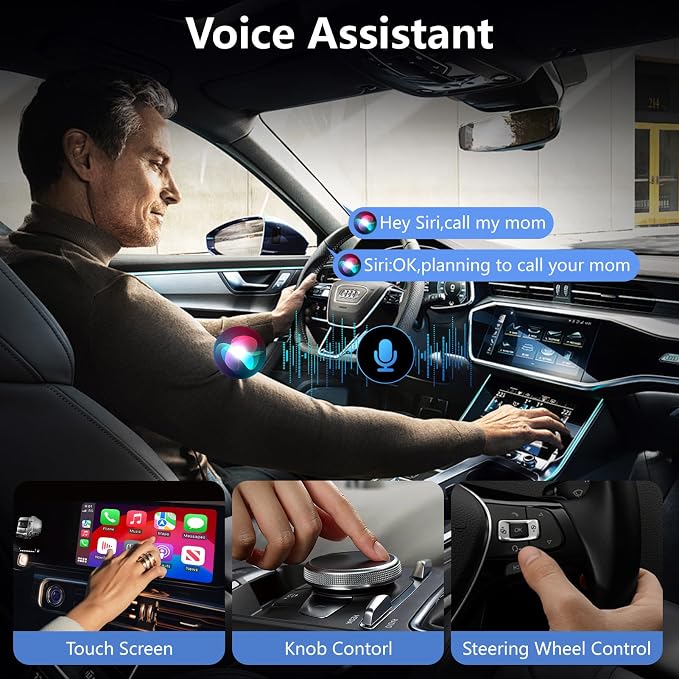 for iPhone 17 Wireless Carplay Adapter Compatible iPhone 17 Pro Max Air 16e 16 15,Automatic iPhone Carplay Wireless Adapter Convert Factory Wired to Wireless Plug and Play Car Play Fits Cars