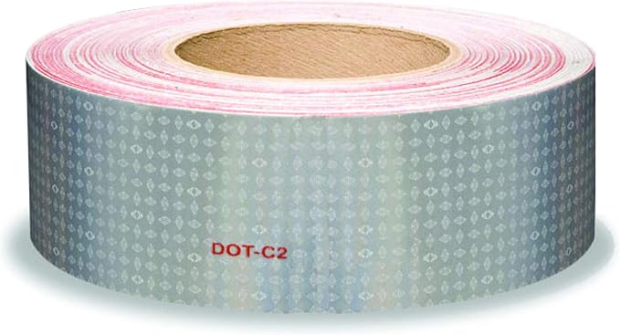 Optronics RTR10150WBP V82 White Continuous 2" Wide Vehicle Conspicuity Tape