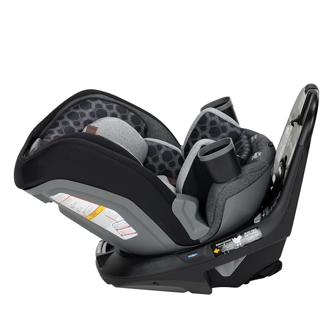 Disney Baby Turn and Go 360 Rotating All-in-One Convertible Car Seat, Vintage Mickey Mouse