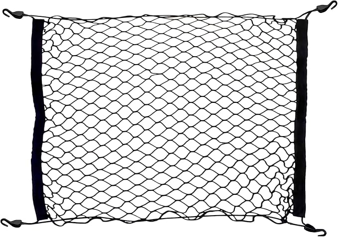 Floor Style Trunk Cargo Net for Jeep Wrangler JK Rubicon Sahara Unlimited 4 - Door 2007 - 2018 New