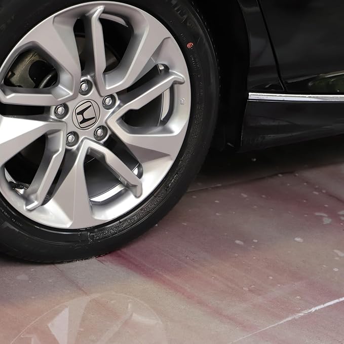 SPTA Wheel & Tire Cleaner, 16oz 500ml Rim Cleaner Spray Brake Dust, Iron Remover, All in One Tire & Wheel Car Wash Wheel Well Cleaning Spray for Car Detailing,Safe On Most Rim Finishes -CL007
