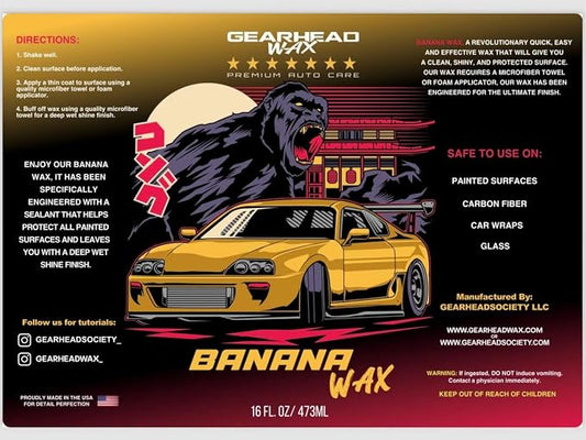 Banana Wax 16oz Bottle (16oz)