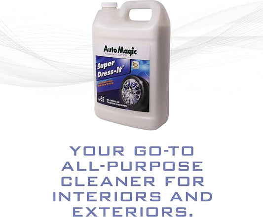 Auto Magic Professional Tire Dressing | Water-Based Silicone Spray | Detailing Products for Tires, Vinyl, Trim & Engine Compartments | Car Care