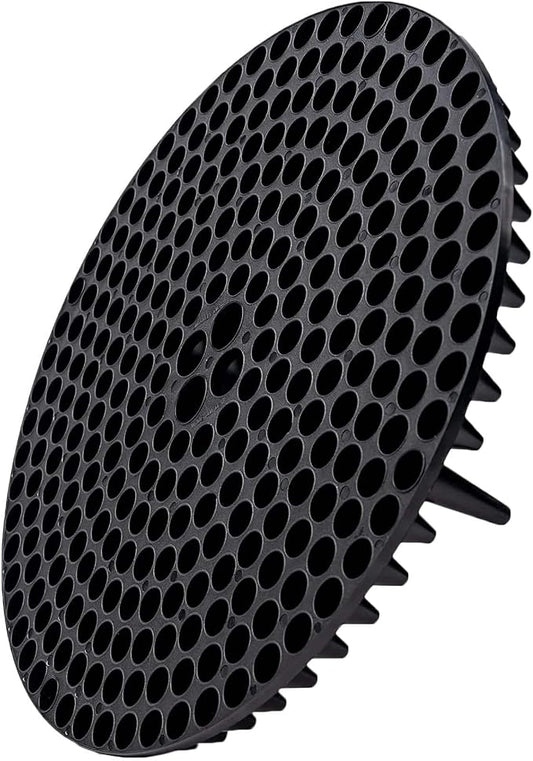 WASH&WHIPS Chenille Premium Scratch-Free Microfiber Lint-Free Blue Wash Mitt 8" x 10"in & Black Pitstop Particle Interceptor - Regular Size, 8" x 10"in