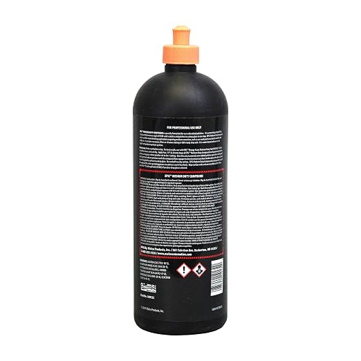 Malco EPIC Medium-Duty Car Polishing Compound โ Best Minor Scratch Remover | All-in-One Compound for Polishing Car Paint | Dust-Free, Swirl-Free Finish | Removes P2500 Sand Scratches | 32 Oz. (109132)
