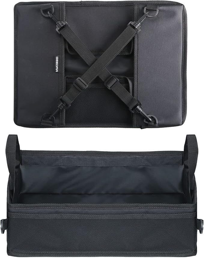 GEEDAR Under Seat Storage Truck Tool Box Organizer for Truck Underseat Storage Ford F150 F250 F350 Chevy Silverado Accessories (for the Single Seat)
