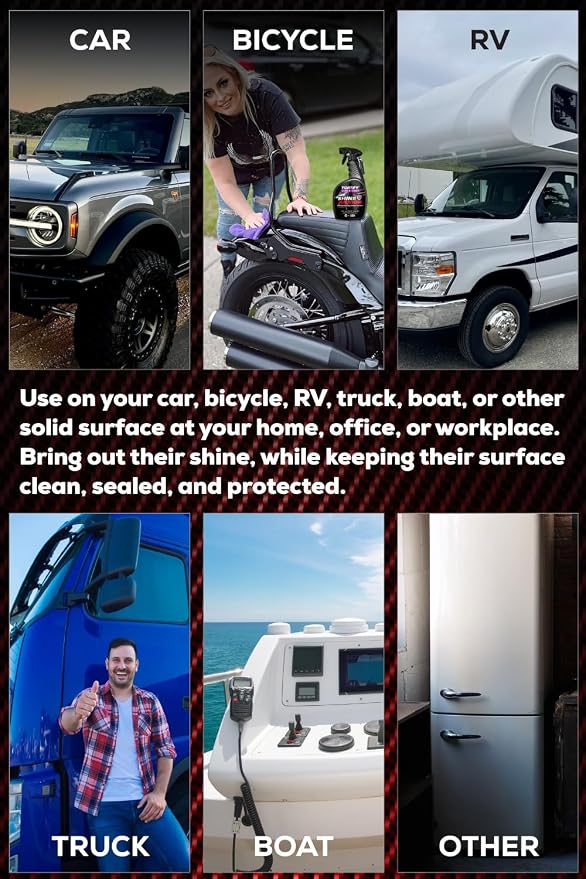 SHINE ARMOR Fortify Quick Coat - 24oz Ceramic Waterless Detailer Spray | 3-in-1 Wash, Wax & Nano-Ceramic Coating | Mirror Shine, Zero Streaks, No Dust Residue | 6-12 Month Protection | Made in USA