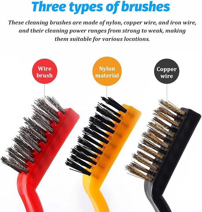 11PCS Car Detailing Brush Set, Soft Boar Hair Vehicle Interior Exterior Detail Cleaning Brush, Automotive Detailing Cleaner Kit for Wheel, Air Vent, Seat, Universal for Most Vehicles