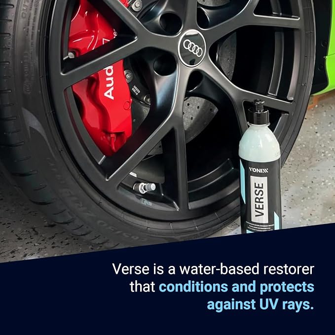 Vonixx Verse Automotive Surface Protector | Multipurpose Car Dressing for Plastic and Rubber | Restore and Protect Interior & Exterior Surfaces | Concentrated | Water Based | 16.9 fl oz (500 ml)