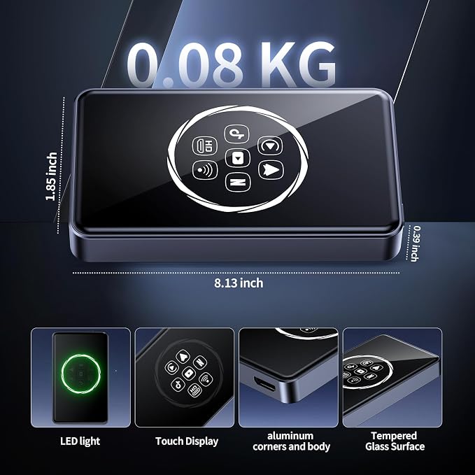 TDT 4-in-1 Wireless CarPlay Adapter& Android Auto Wireless Adapter, Magic Video Box Stream Netflix, YouTube, Disney+,HDMI Output, USB Drive & TF Card Support Upgrade OEM Wired CarPlay (4+32GB)