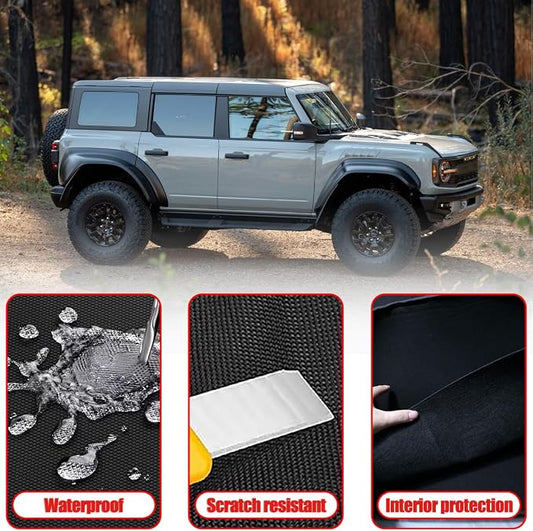 Thickened Hard Top Storage Bag Compatible with Ford Bronco 2021-2025 2/4-Door, Portable Freedom Panel Storage Bag for Front Roof Panel Over First Row Seat