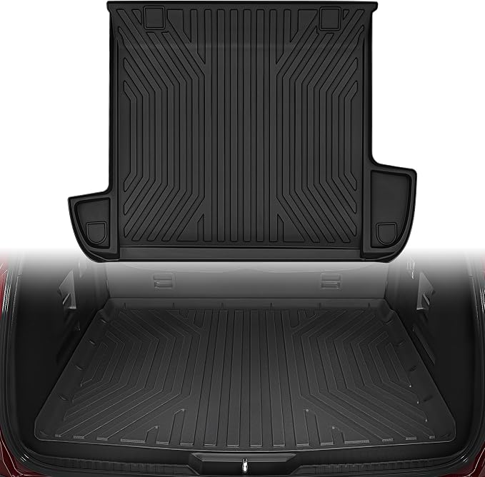 OEDRO Cargo Liner Fit for 2010-2024 Toyota 4Runner Standard Cargo Mats (No 3rd Seat or No Sliding Cargo Deck), All Weather Protection Custom Fit 4Runner Cargo Trunk Liners
