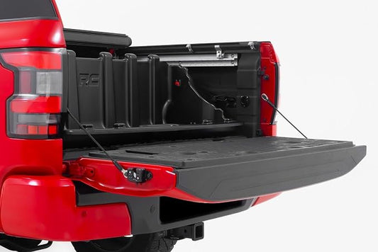 Rough Country Easy Access Truck Bed Cargo Storage Box | Mid-Size 52.5" - 10203, Black