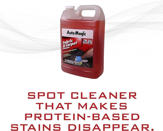 Auto Magic Fabric & Carpet Cleaner for Hot or Cold Water Extraction Machines - 128 Fl Oz