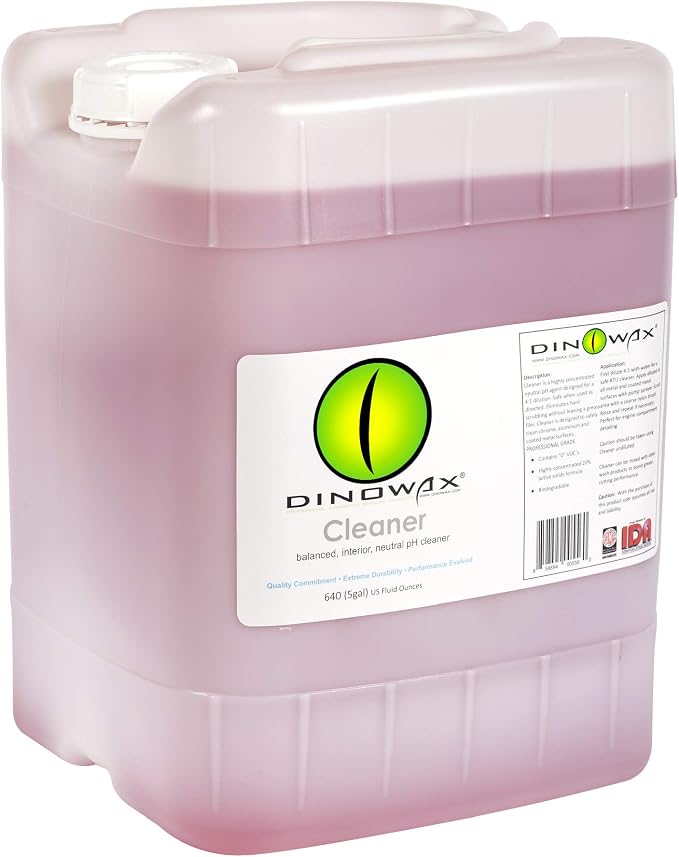 Cleaner | Concentrated Red Degreaser for Interior & Exterior Detailing | Professional-Grade (640 Oz)