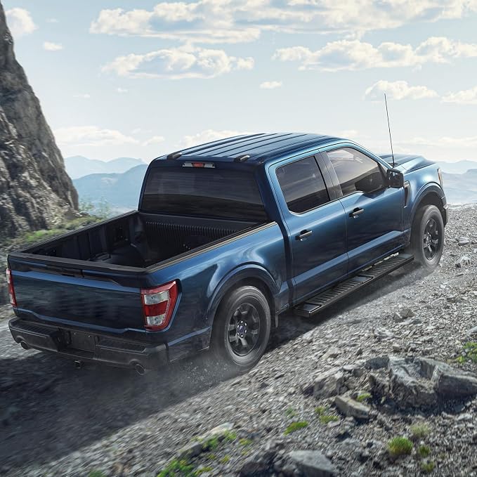 Nilight Running Boards for 2015-2026 Ford F-150 SuperCrew Cab Pickup 4 Door 2017-2026 Ford F-250 F-350 Super Duty Crew Cab 6 Inch Slip-Proof Aluminum Side Step Nerf Bars