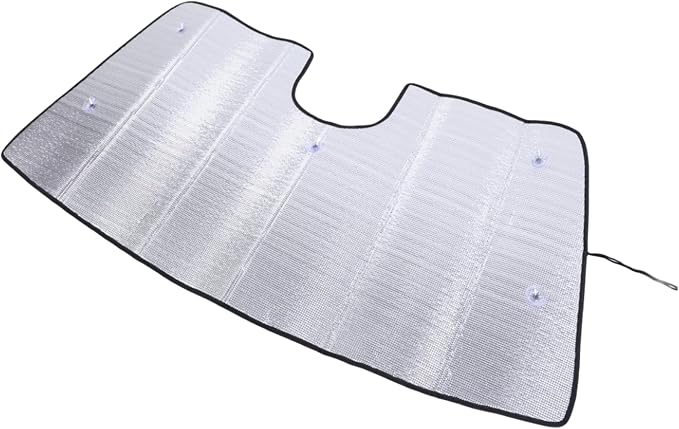Windshield Sun Shade Compatible with Mercedes-Benz S-Class 2021-2025 Foldable Front Windshield Sunshade Protector, Block UV Rays Keep Your Car Cooler
