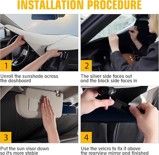 Windshield Sun Shade for Nissan Pathfinder 2013-2020 Foldable Sun Visor Protector for Pathfinder Accessories Sunshade Car Front Window Sunshades Blocks UV Rays