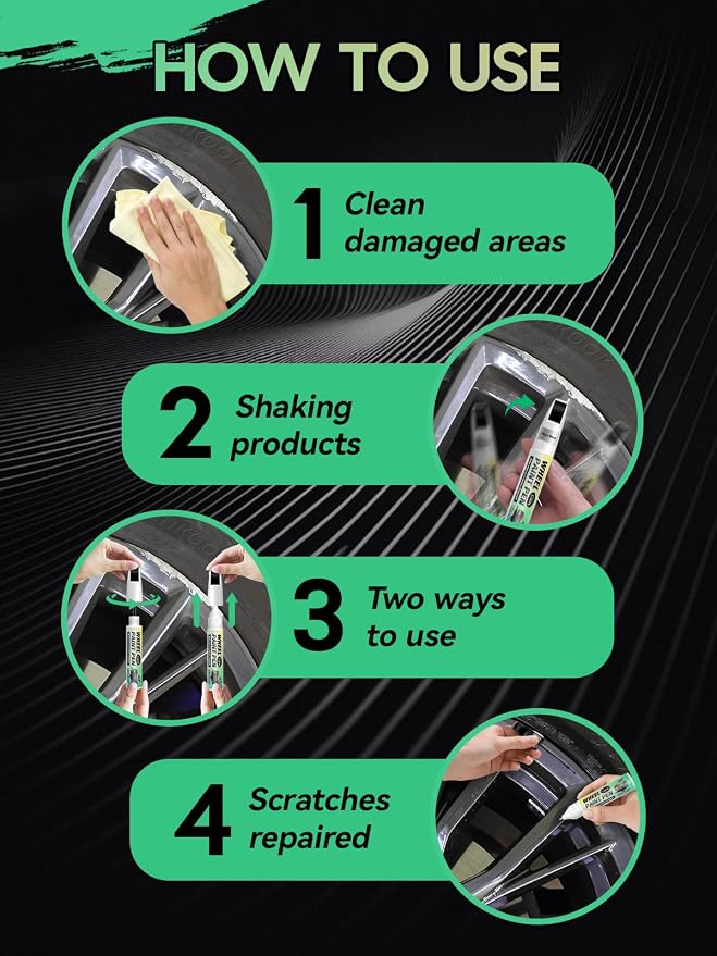 Gloss Black Rim Touch Up Paint for Jeep,Wheel Scratch Repair Kit for Curb Rash, Rim Repair Kit Color Match Jeep Gloss Black Wheel Paint,Long lasting, Resists Water, Uv Rays