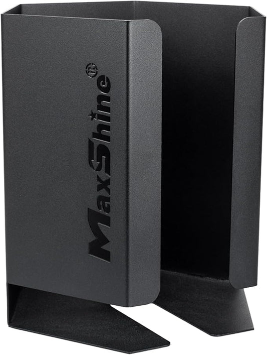 Maxshine 5" Universal Foam Pads Holder (Mini) – Wall-Mounted Organizer for 6+ Polishing Pads – Compact, Durable & Anti-Corrosive – Space-Saving Design for Garage & Mobile Car Detailing
