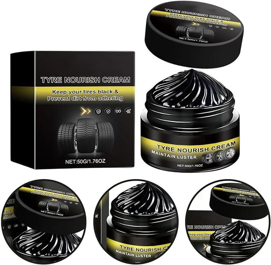 Tire Coating Paste - Ceramic Tire Coat,Tyre Nourish Cream | Rapid Acting Quick Penetrate for Seats Dashboards Vehicles Sedans Minivans Crossovers RVs SUV