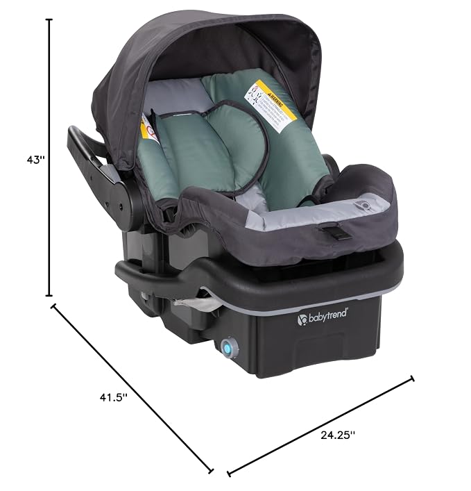 Baby Trend Sonar Cargo 3-Wheel Travel System, Desert Sage