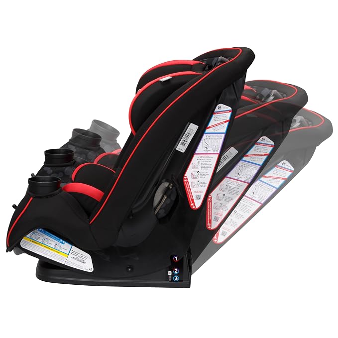 Disney Baby Grow and Go All-in-One Convertible Car Seat, Infant to Toddler Carseat, Simply Mickey