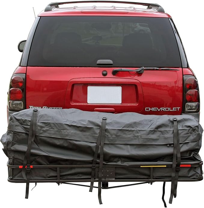 Apex Extra Large Roof Cargo Bag with Self-Sealing Zipper, for Roof-Mounted Racks, Built-in Crossbars or Hitch-Mounted Carriers, 19.6 Cubic Feet