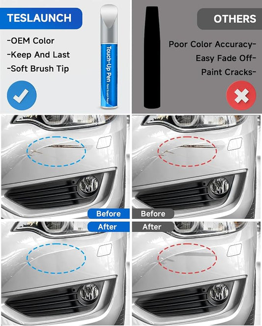 G1W/WA140X Iridescent/White Pearl Tricoat Touch Up Paint Compatible with Chevrolet GMC Buick Cadillac Exact Match Touch Up Paint Car Scratch Repair