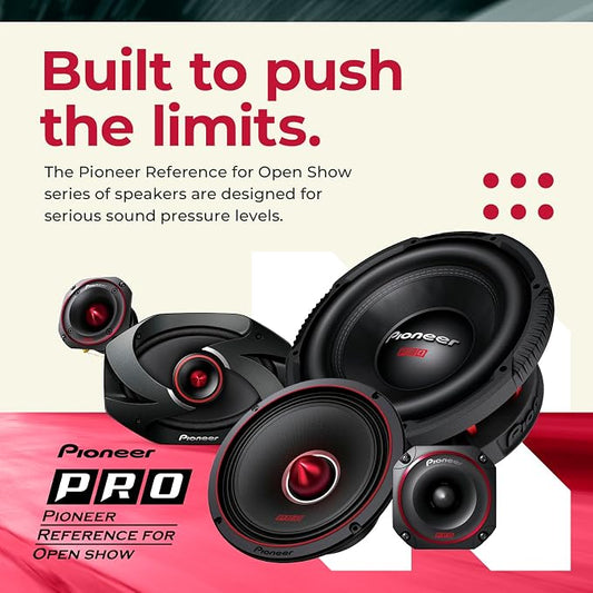 PIONEER P.R.O. Series TS-6900PRO 6” x 9” 2-Way Speakers (Pair) – 600W Max, Perfect for High-SPL Builds and Pro-Level Car Audio