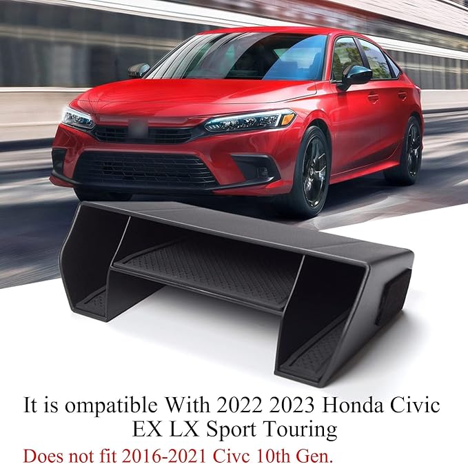 TTCR-II Compatible with 2022-2025 2026 Honda Civic Center Console Storage Box, for Civic Center Console Organizer Insert Tray 11 Gen EX LX Sport Touring