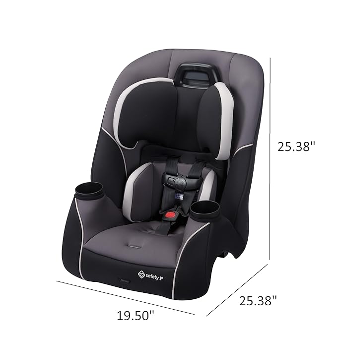 Safety 1st Crosstown All-in-One Convertible Car Seat, Rear Facing, Forward Facing Car Seat, Booster, City Storm