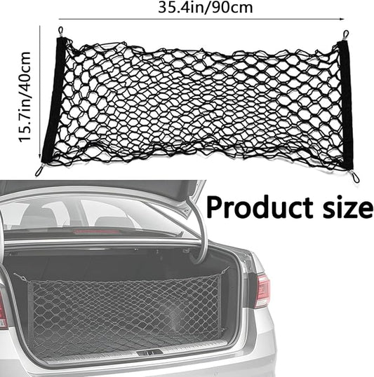 Truck Bed Cargo Net, Storage Elastic Mesh Net(35.4 * 15.7In)