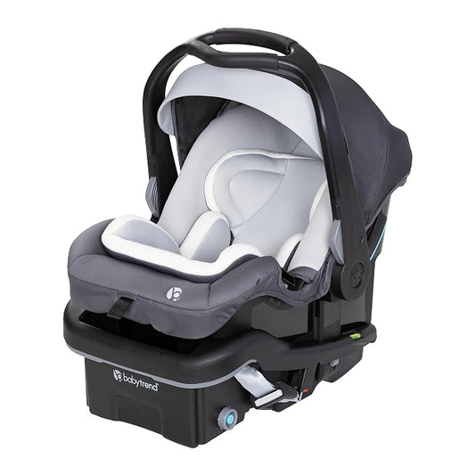 Baby Trend Secure-Lift 35 Infant Car Seat and EZ-LiftTM 35 Plus Infant Car Seat Base Bundle, Dash Grey and Black