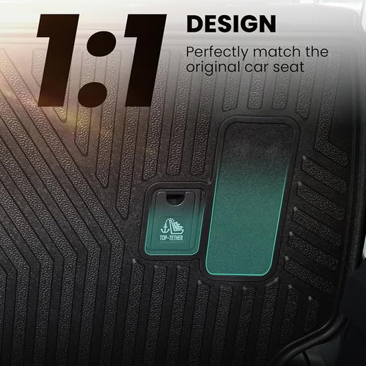 LASFIT Premium Extra Thick Rear Seat Back Covers for Toyota 4Runner 2025 2026 Seat Back Cover | TPE Custom Fit Waterproof 4 Runner 5/7 Seater Second Row Back Seat Backrest Protector Mat Liner
