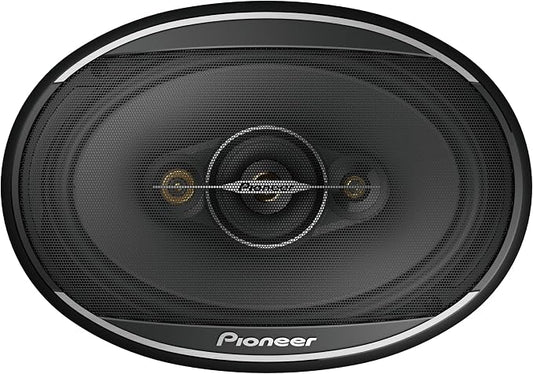 Pioneer A-Series Standard TS-A6961F 6” x 9” 4-Way Speakers (Pair) – 450W Max, Balanced Sound + Smooth Treble, Enhanced Bass, Ideal Factory Upgrade, Installation Adaptors Included