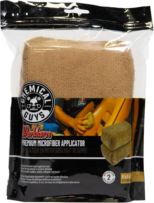 Workhorse Premium Microfiber Applicator, Tan